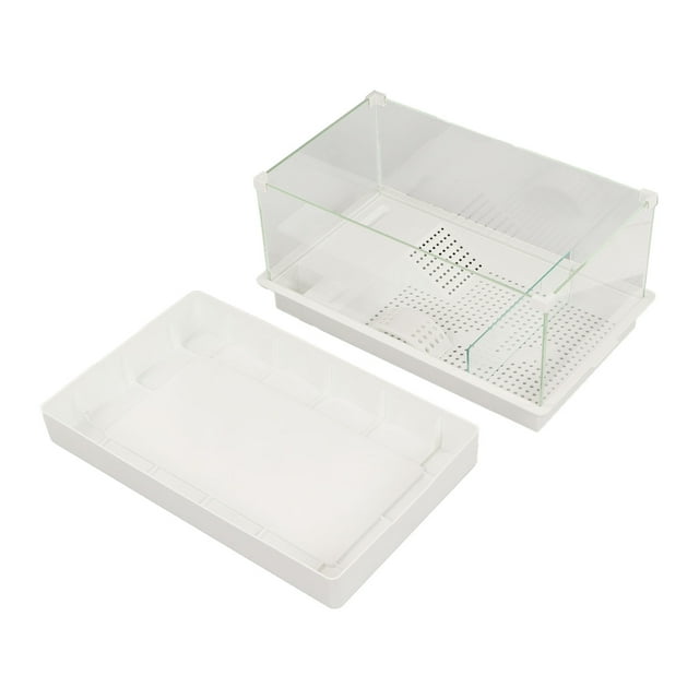Reptile Terrarium,Glass Turtle Tank High Glass Turtle Tank Reptile Tank Smart Functionality