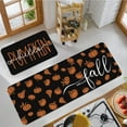 thumbnail image 4 of Hometravel Thanksgiving Pumpkin Theme Rug, Holiday Decoration Kitchen Mat, Seasonal Floor Cover for Bedroom Entrance and Home Decor, 4 of 6