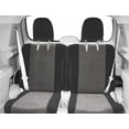 thumbnail image 2 of CalTrend Rear 50/50 Split Bench O.E. Velour Seat Covers for 2007-2013 Cadillac Escalade - CD412-03RR Charcoal Premier Insert with Classic Trim, 2 of 3