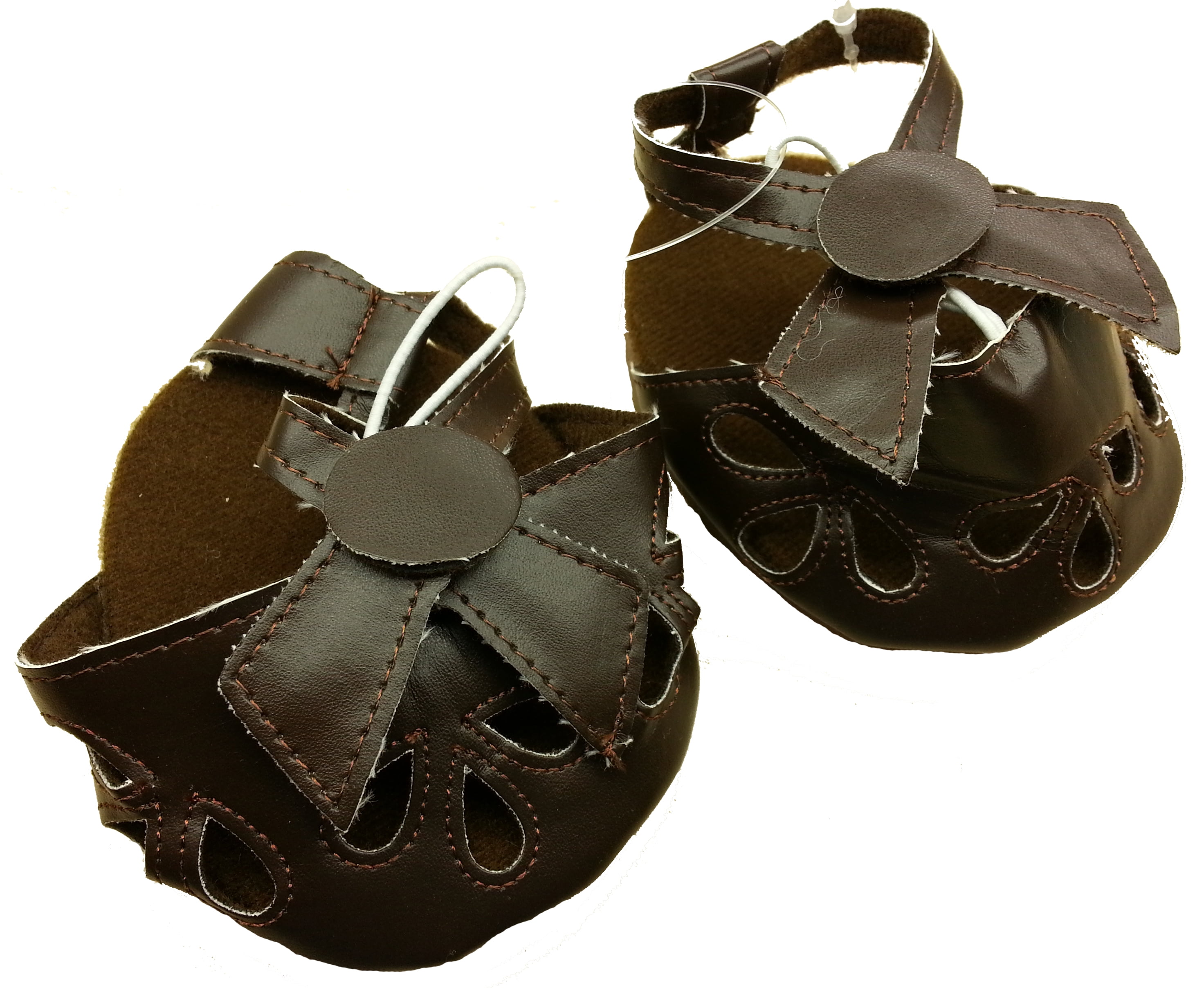 Brown Sandals Teddy Bear Clothes Fits 