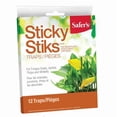 thumbnail image 2 of Safer’s Sticky Stiks Fungus Gnat Traps, 2 of 2