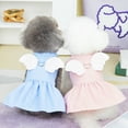 thumbnail image 1 of CBFFDC Robe Chiot Accrocheur Chiot Ange Col Rond Sans Manches Été Animal de Compagnie, 1 of 7