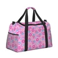 thumbnail image 2 of Disketp Donuts Bolsa de Viaje Tipo Duffle, Bolso de Mano para Fin de Semana para Mujer, Bolsa de Gimnasio Ligera para Hombre, Esencial para Viajes, 2 of 7