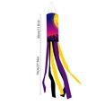 thumbnail image 3 of Boovnll 2Pcs Halloween Windsock, 40" Horror & Novelty Hanging Windsocks Flag Wind Sock for Outdoor Front Door Yard Patio Garden Porch Party Decor, Halloween Decorations, 3 of 6