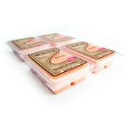 Autumn Splendor Wax Melts Bulk Pack - 4 Highly Scented Bars - Made With Natural Oils - Air Freshener Cubes Collection