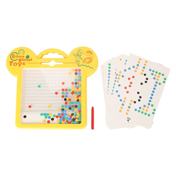 Tablero De Dibujo Magnético Para Niños - Con Bolas De Acero Y Lápiz Magnético, 21.5x17.5 Tablero De Dibujo Magnético Para Niños - Con Bolas De Acero Y Lápiz Magnético, 21.5x17.5