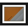 thumbnail image 1 of Peter Rank, Hans 32x25 Black Ornate Wood Framed with Double Matting Museum Art Print Titled - Lines-Colour and Shadow, 1 of 4