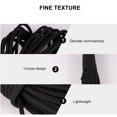 thumbnail image 3 of unbranded Lazo De Paracaídas Negro Para Camping Duradera Resistente A Decoloración, 3 of 8