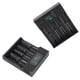 thumbnail image 4 of Cargador de Batería Universal con 4 Ranuras Pantalla LCD Cargador Inteligente para Baterías Recargables NiMH NiCd A AA AAA AAAA SC C Liion 26650 21700 20700 18650 18490 18350 17670 17500 16340 Unbranded XD07148, 4 of 7