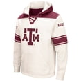 thumbnail image 2 of Men's Colosseum Cream Texas A&M Aggies 2.0 Lace-Up Pullover Hoodie, 2 of 4