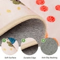 thumbnail image 4 of NewBuros 8'x10' Area Rugs, Boho Non Slip Washable Rugs for Living Room, Stain Resistant Soft Low Pile Indoor Floral Carpet for Bedroom Dining Room Office, Pink Beige, 4 of 9