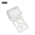 thumbnail image 3 of Uxcell 12Pack 5 Agujeros Clip de Reparación de Sofá Partes de Reparación de Muebles, 3 of 7