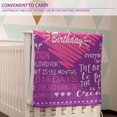 thumbnail image 6 of 11th Birthday Gifts for Girls, 11th Birthday Decorations for Girls, 11th Birthday Blankets, 11th Birthday Gifts for Girls, Happy 11th Birthday Throw Blanket 50 * 60 in, 6 of 6