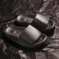 thumbnail image 4 of Bathroom Slippers Quick Dry Solid Color Thickened Home Sandals Shower Slippers, 4 of 10