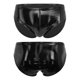 thumbnail image 3 of Calzoncillos de charol Wetlook para hombre, pantalones cortos ajustados para hombre, traje de baño de verano, traje de playa, calzoncillos de látex con cintura elástica, 3 of 5
