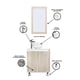 thumbnail image 4 of Gabinete De Baño Para Lavabo Con Espejo Decorativo MAYA, 4 of 6