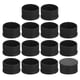 thumbnail image 1 of Uxcell 14Pcs Tapas de patas de silla, 50mm (2 pulgadas) sin marcas, tapas de patas de silla de PVC antideslizantes, protectores de suelo para patas de silla, negro, 1 of 6