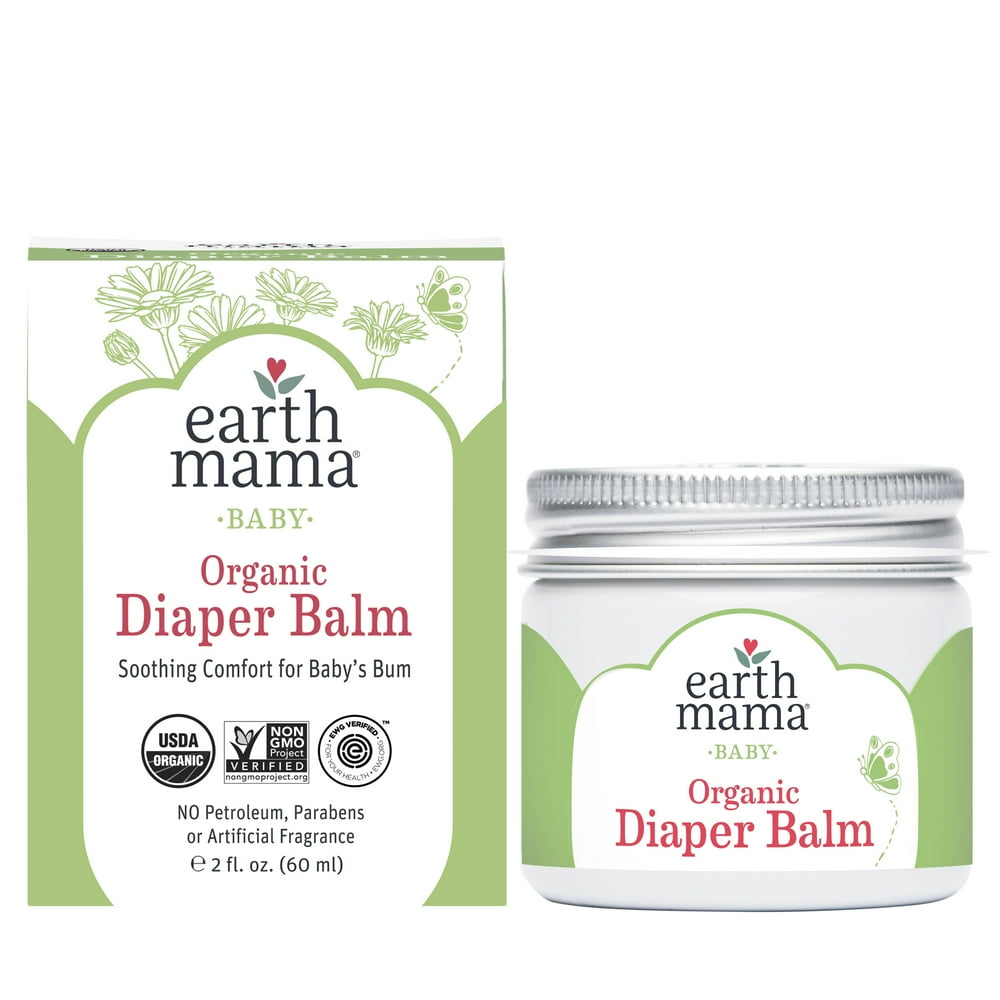 Earth Mama Baby Organic Diaper Balm, 2 fl oz