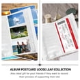 thumbnail image 4 of CIMAXIC 1pc Creative Transparent Postcard Storage Album Cards Tickets Collector,9.06"X5"X1.38", 4 of 5