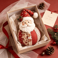 thumbnail image 3 of Patchwork Fabric Doll DIY Kit DIY Patchwork Fabric Character Doll Kit Handmade Christmas Sewing Craft Set for Holiday Decoration and Creative Handmade Projects (Santa Claus), 3 of 3
