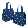 thumbnail image 2 of Paw Print Insulated Lunch Bag for Women & Adults,Large Portable Soft Cooler Lunch Bag,Thermal Food Storage Tote with Pearl Cotton,8.66L,8.75x5.75x9.5 Inch, 2 of 6