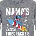 thumbnail image 3 of Lilo & Stitch - Mama's Little Firecracker - Youth Long Sleeve Graphic T-Shirt, 3 of 5