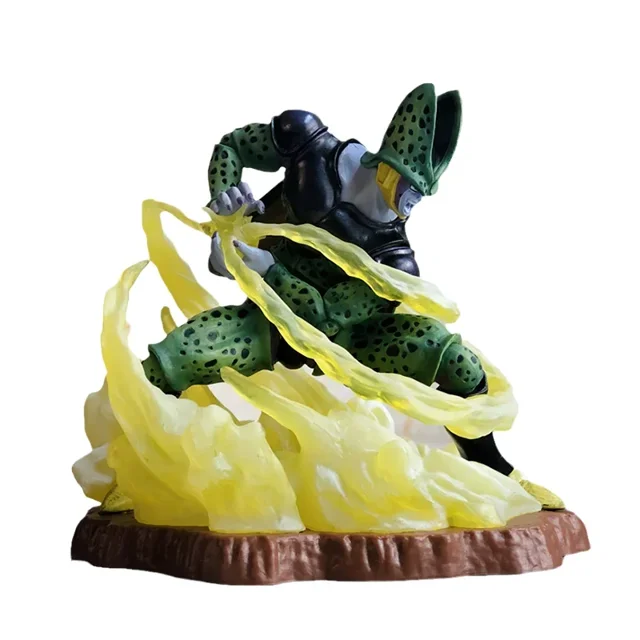 Figuras de acción de Dragon Ball Anime, modelos de Cell, decoraciones corporales completas, muñecos coleccionables exquisitos, juguetes, regalos para niños