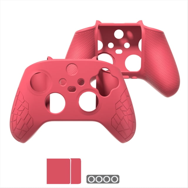 Funda de silicona para mando, compatible con los mandos de Xbox Series X: funda protectora suave