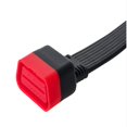 thumbnail image 5 of Cable de extensión Obd para coche de 36cm para X431 2 Cable adaptador de diagnóstico Obdii de 16 pines macho a Obd2 hembra conector extendido escáner divisor accesorios para automó, 5 of 5