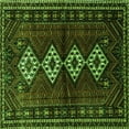 thumbnail image 1 of Ahgly Company Indoor Square Persian Green Traditional Area Rugs, 3' Square, 1 of 1