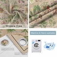 thumbnail image 2 of Rustic Vegetable Garden Blackout Curtains for Bedroom, Vintage Farmhouse Plants Beige Thermal Insulated Kitchen Drapes with Grommets, Light Blocking Window Treatment, 2 Panels 52" x 54", 2 of 7
