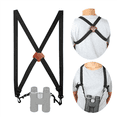 thumbnail image 5 of 2 Pcs X-Shaped Harness Strap Adjustable Binoculars Carrier Elastic Shoulder Straps Optics for Binocular, 5 of 6