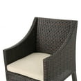 thumbnail image 6 of Noble House Alameda 9 Piece Wicker Patio Dining Set in Brown, 6 of 10