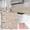 Travertine Beige-20, variant on 20 Sheets Peel And Stick Backsplash For Kitchen 2026 Upgraded Classic Travertine Beige With Metal Accents On Tile Rv Fireplace
