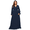 Image color--AL2866-1, variant on Women Plus Size Long Chiffon Dress Deep V Neck Evening Maxi Beach Dress 0XL 4XL