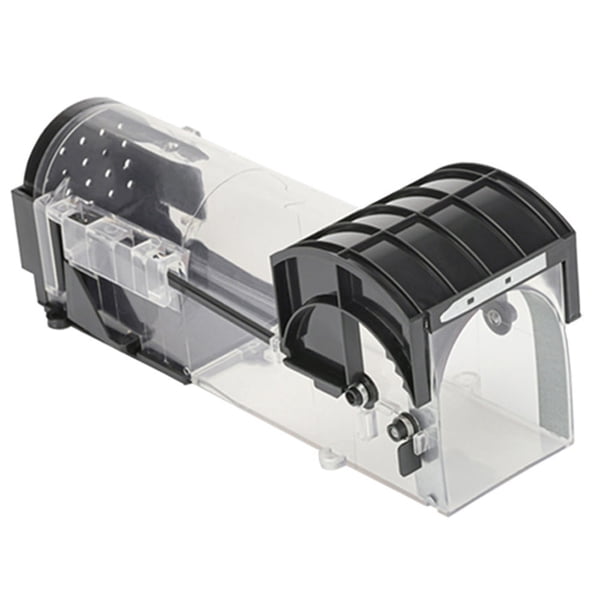 Inteprter Trampa para ratones reutilizable de plástico, jaula para ratas sin matar, trampa para ratones inteligente para atrapar ratones, trampas Type3 NO3 Inteprter HA006658-01B