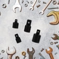 thumbnail image 1 of HONMEET 4Ud De Herramientas Dado Impacto 3 8 Con Adaptador Conversor Color Negro, 1 of 8