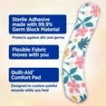 thumbnail image 3 of Band-Aid Brand Flexible Fabric Bandages, Wildflower, Assorted, 30 Count, 3 of 11