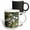Multicolor, variant on 3drose, Tufted Titmouse in American Holly Tree, Winter, Marion, Illinois, Usa, 11oz Two-tone Red Mug