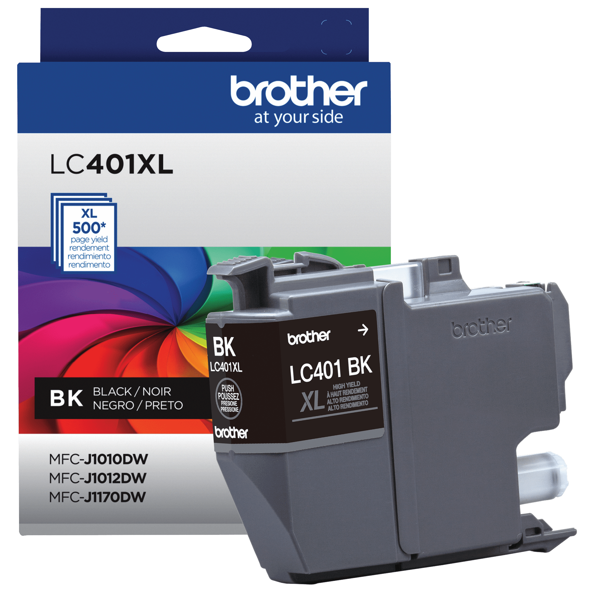 Free Shipping! Brother Genuine LC401XLBK High Yield Black Ink