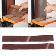 thumbnail image 3 of 10pcs Alumina Abrasive Belt Sanding Band Grinding Polishing Sandpaper Straps 533*30 (600 Grit), 3 of 4