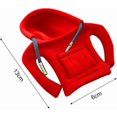 thumbnail image 2 of Hoodie Cover Car Interior, Funny Hoodies Gear Knob Protection for Vehicle, Car Decoration Shift Protector Cover Lever Interior Accessories (Red), 2 of 4