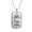 Military Chain (Gold), variant on Nursing Is My Skill Nurse Dog Tag Necklace Stainless Steel 24" Chain Silver Tone or Gold Tone