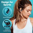 thumbnail image 3 of Auriculares Bluetooth GNMN V7 80 horas de reproducción IPX7 resistentes al agua, 3 of 7