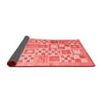 thumbnail image 2 of Ahgly Company Indoor Square Abstract Red Contemporary Area Rugs, 7' Square, 2 of 4