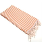 Linum Home 100% Turkish Cotton Fun in the Sun Striped Pestemal Beach Towel