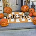 thumbnail image 5 of LZCKDPX Halloween Natural Coir Doormat Cute Ghost Welcome Floor Mat Non-Slip Entrance Door Rugs for Indoor Outdoor Bathroom Porch Decor, 16.5 x 29 Inch,Ghost,19.68in x 31.4in,1, 5 of 7