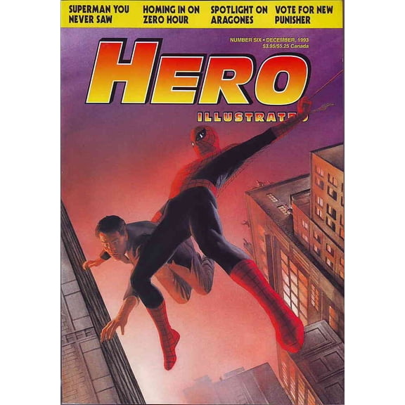 Hero Illustrated Issue #6 VF ; Warrior Comic Book