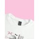 thumbnail image 4 of Women's Floral and Strawberry Print Short Sleeve T-Shirt, 4 of 6