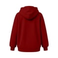 thumbnail image 4 of Chiccall Mens Zip-up Hoodies Long Sleeve Loose Fit Sweatshirts Casual Athletic Solid Jacket for Men, 4 of 5